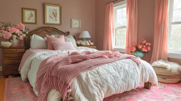 5 Simple Tips to Design a Beautiful and Cozy Pink Bedroom