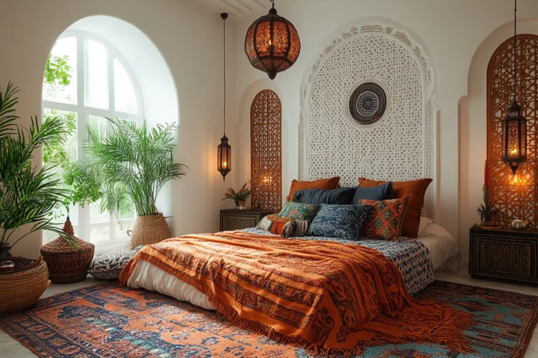 Creating a Cozy Boho-Inspired Moroccan Bedroom